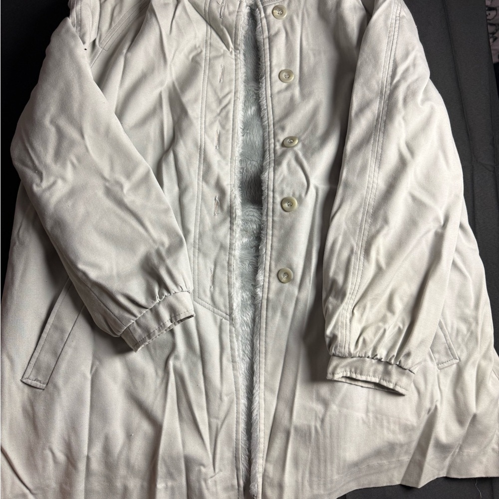 Women’s Large Vintage Cotton Jacket, Bonners Exclusive Calendar Cloth